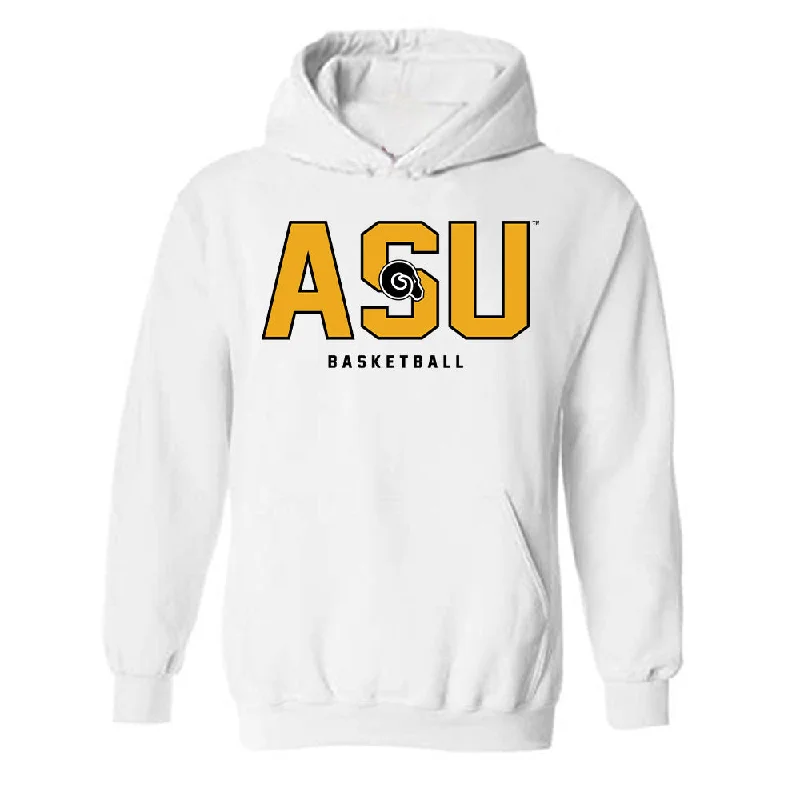 Albany State - NCAA Women's Basketball : Na'Haviya Paxton - Hooded Sweatshirt Hoodie with High-Low Hem Asymmetrical Trendy Albany State - NCAA Women's Basketball : Na'Haviya Paxton - Hooded Sweatshirt Hoodie with High-Low Hem Asymmetrical Trendy