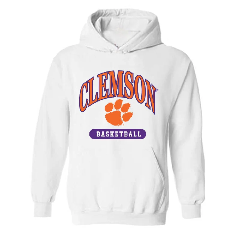 Clemson - NCAA Women's Basketball : Summah Evans - Classic Shersey Hooded Sweatshirt Hoodie with Ribbed Neckline Snug Warm Clemson - NCAA Women's Basketball : Summah Evans - Classic Shersey Hooded Sweatshirt Hoodie with Ribbed Neckline Snug Warm
