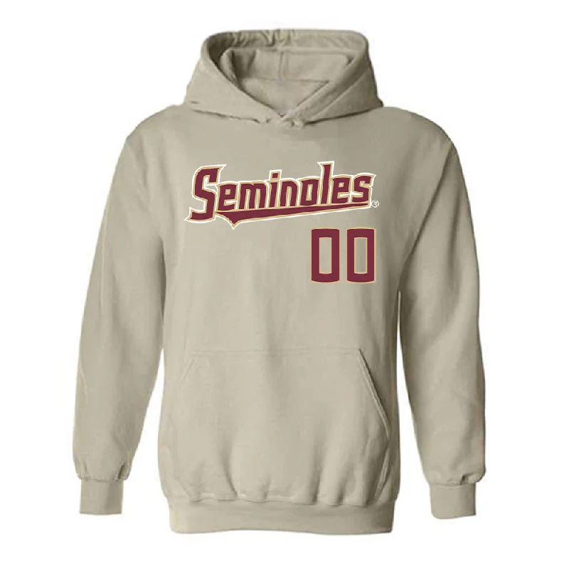 FSU - NCAA Women's Basketball : Ta'Niya Latson - Replica Shersey Hooded Sweatshirt Hoodie with Rhinestones Sparkly Elegant