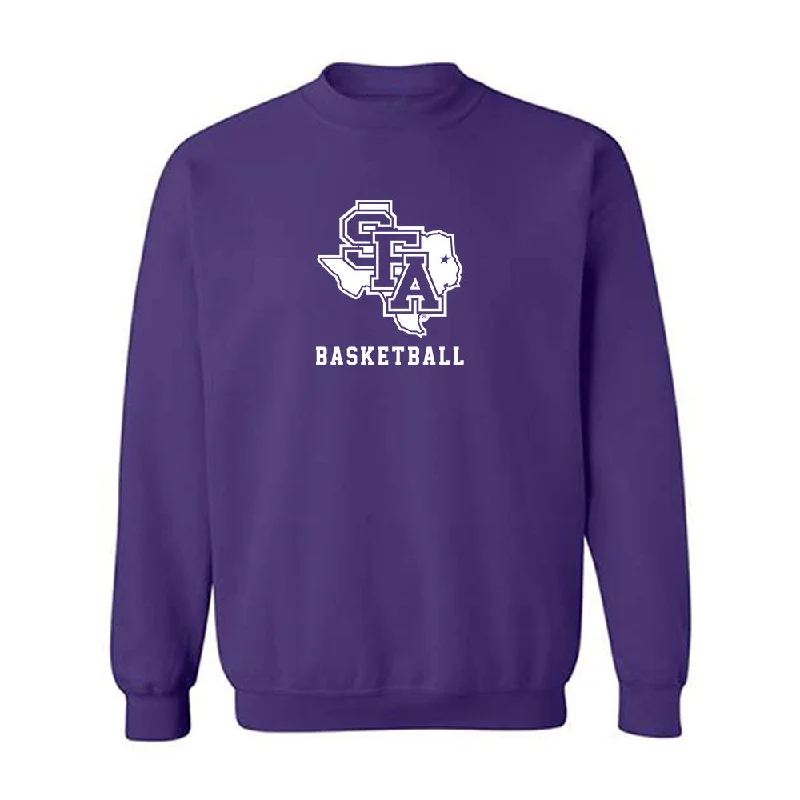 SFA - NCAA Women's Basketball : Harmanie Domingue - Classic Shersey Crewneck Sweatshirt Hoodie with Hidden Zipper Minimalist Clean SFA - NCAA Women's Basketball : Harmanie Domingue - Classic Shersey Crewneck Sweatshirt Hoodie with Hidden Zipper Minimalist Clean