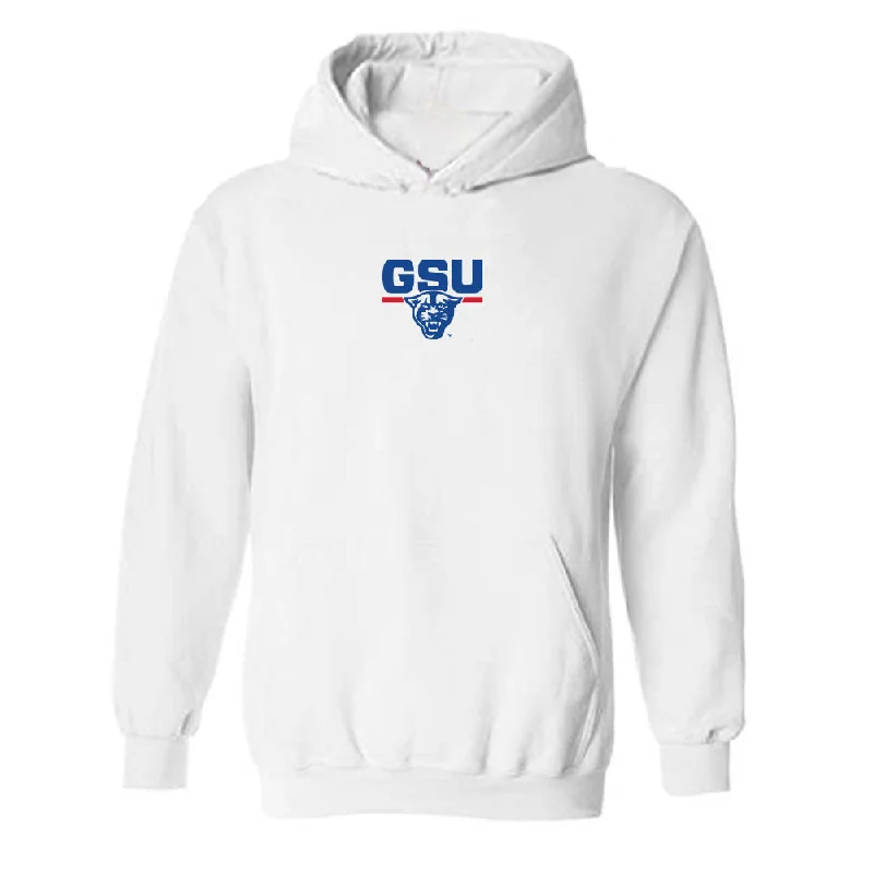 Georgia State - NCAA Women's Basketball : Cheyenne Holloman - Classic Fashion Shersey Hooded Sweatshirt Hoodie with Pocket Utility Practical Georgia State - NCAA Women's Basketball : Cheyenne Holloman - Classic Fashion Shersey Hooded Sweatshirt Hoodie with Pocket Utility Practical