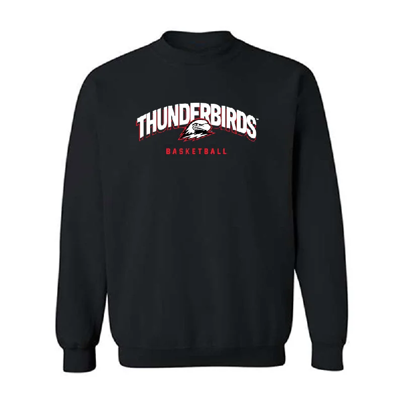 Southern Utah - NCAA Women's Basketball : Kortney Doman - Crewneck Sweatshirt Hoodie with Hem Embroidery Detailed Premium Southern Utah - NCAA Women's Basketball : Kortney Doman - Crewneck Sweatshirt Hoodie with Hem Embroidery Detailed Premium