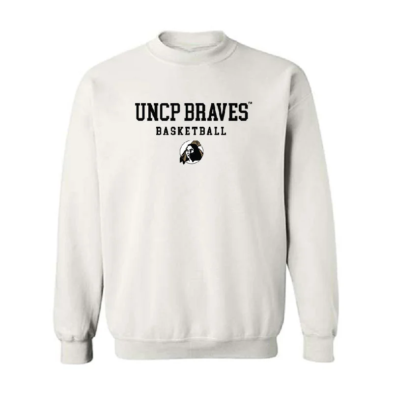 UNC Pembroke - NCAA Women's Basketball : Zaria Clark - Classic Shersey Crewneck Sweatshirt Hoodie with Fur Luxurious Winter UNC Pembroke - NCAA Women's Basketball : Zaria Clark - Classic Shersey Crewneck Sweatshirt Hoodie with Fur Luxurious Winter