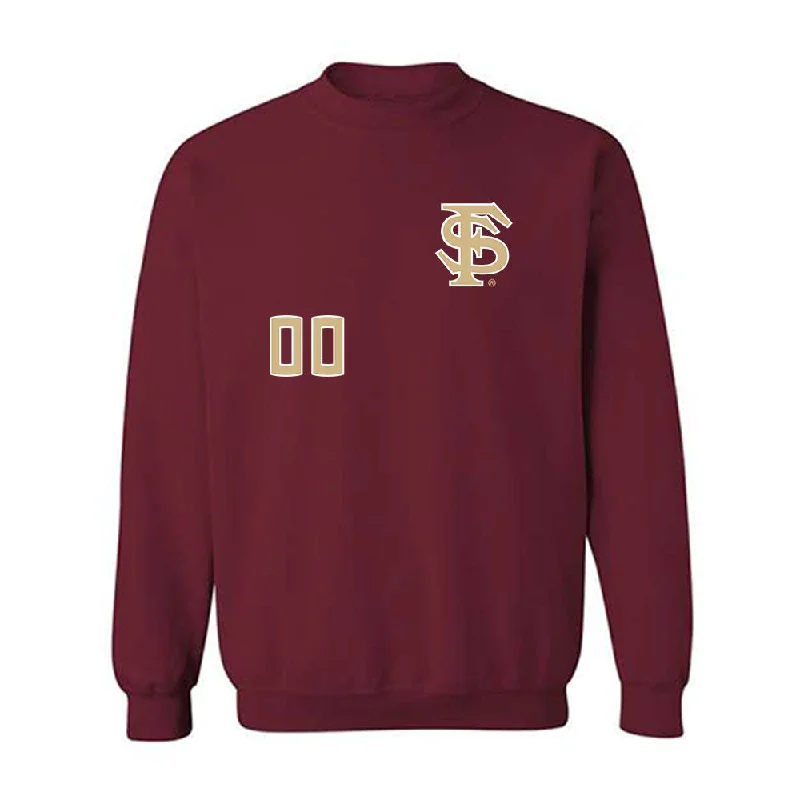 FSU - NCAA Women's Basketball : Ta'Niya Latson - Replica Shersey Crewneck Sweatshirt Hoodie with Mesh Breathable Sporty FSU - NCAA Women's Basketball : Ta'Niya Latson - Replica Shersey Crewneck Sweatshirt Hoodie with Mesh Breathable Sporty