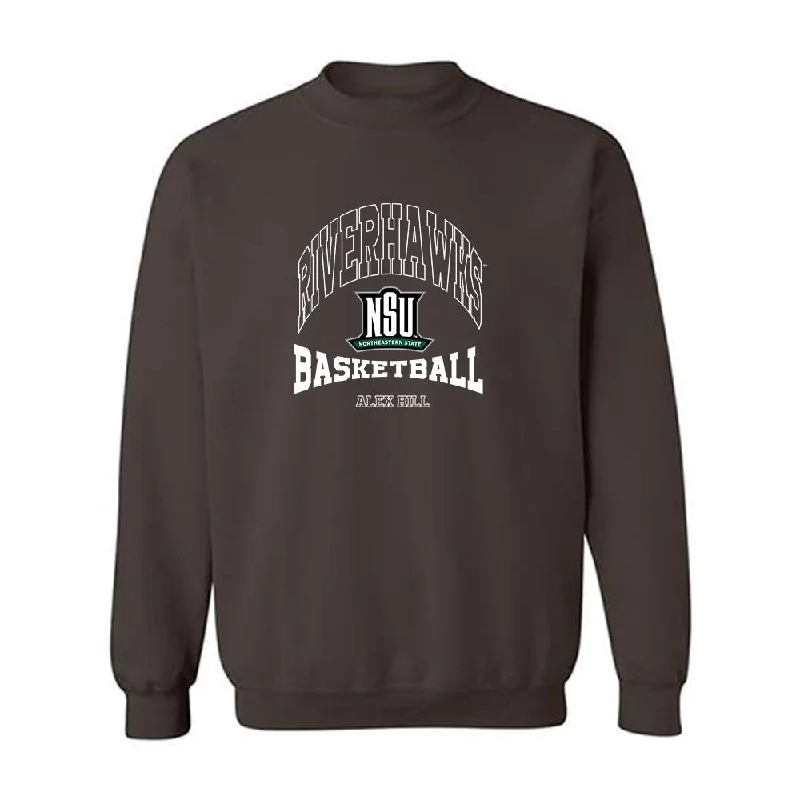 Northeastern State - NCAA Women's Basketball : Alex Hill - Classic Fashion Shersey Crewneck Sweatshirt Hoodie with Hem Detail Decorative Unique Northeastern State - NCAA Women's Basketball : Alex Hill - Classic Fashion Shersey Crewneck Sweatshirt Hoodie with Hem Detail Decorative Unique
