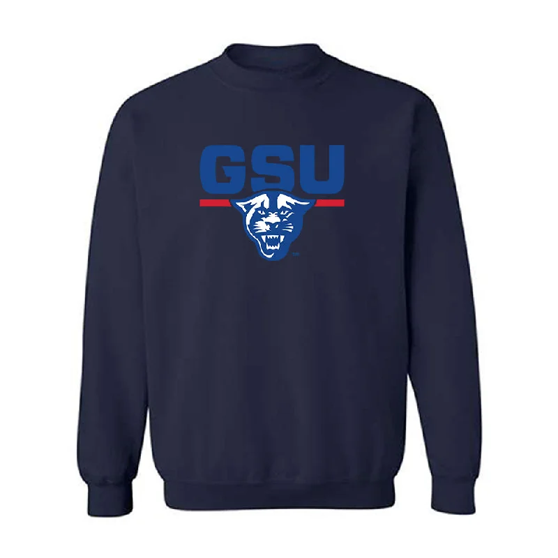 Georgia State - NCAA Women's Basketball : Cheyenne Holloman - Classic Fashion Shersey Crewneck Sweatshirt Hoodie Sweatshirt Pullover Georgia State - NCAA Women's Basketball : Cheyenne Holloman - Classic Fashion Shersey Crewneck Sweatshirt Hoodie Sweatshirt Pullover