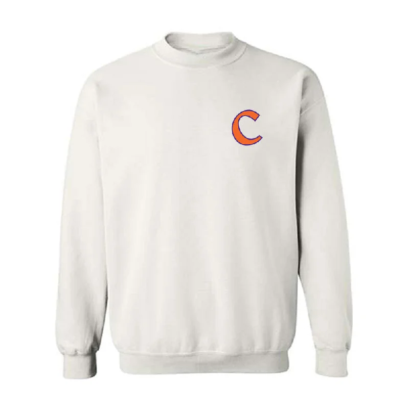 Clemson - NCAA Women's Basketball : Summah Evans - Classic Shersey Crewneck Sweatshirt Hoodie with Slim Fit Tailored Modern Clemson - NCAA Women's Basketball : Summah Evans - Classic Shersey Crewneck Sweatshirt Hoodie with Slim Fit Tailored Modern