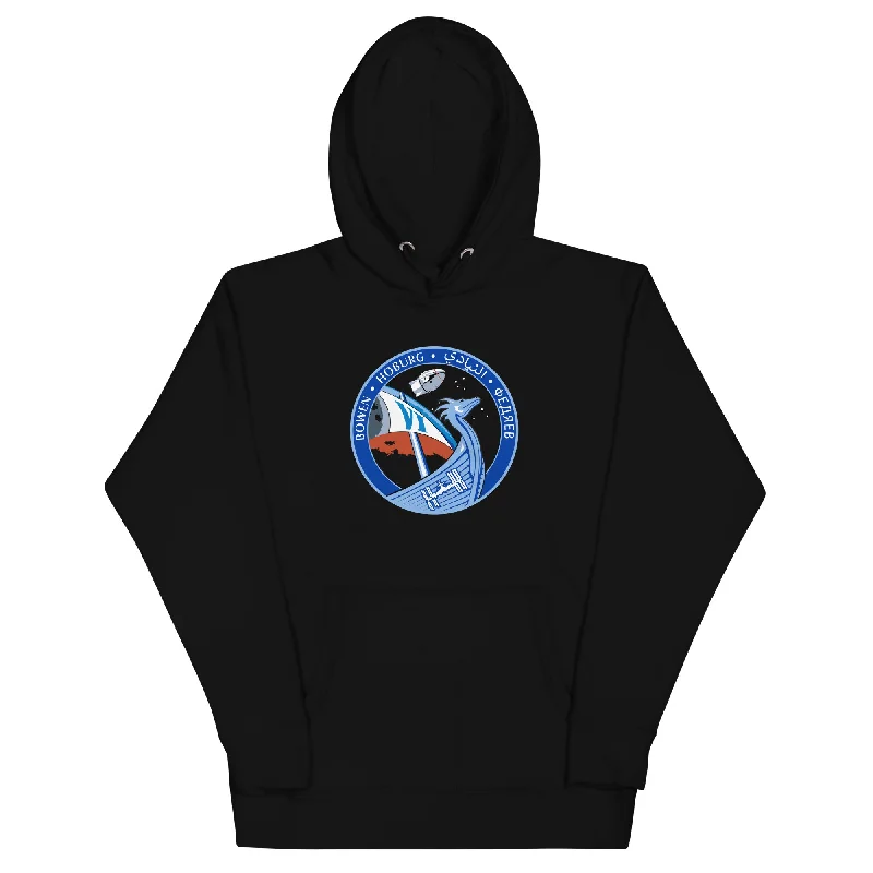 Crew 6 Unisex Hoodie Hoodie with Hem Detail Decorative Unique