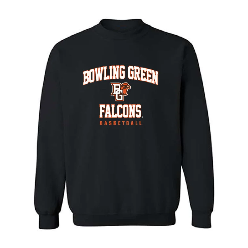 BGSU - NCAA Women's Basketball : Johnea Donahue - Classic Shersey Crewneck Sweatshirt Hoodie with Stripes Bold Sporty BGSU - NCAA Women's Basketball : Johnea Donahue - Classic Shersey Crewneck Sweatshirt Hoodie with Stripes Bold Sporty