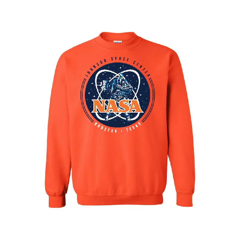 Limited Edition JSC Space Ball Crew Sweatshirt Hoodie with Button Placket Classic Preppy Limited Edition JSC Space Ball Crew Sweatshirt Hoodie with Button Placket Classic Preppy