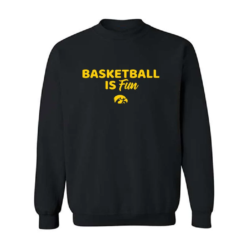 Iowa - NCAA Women's Basketball : Lucy Olsen - Classic Shersey Crewneck Sweatshirt Hoodie with Thumb Holes Functional Cozy Iowa - NCAA Women's Basketball : Lucy Olsen - Classic Shersey Crewneck Sweatshirt Hoodie with Thumb Holes Functional Cozy