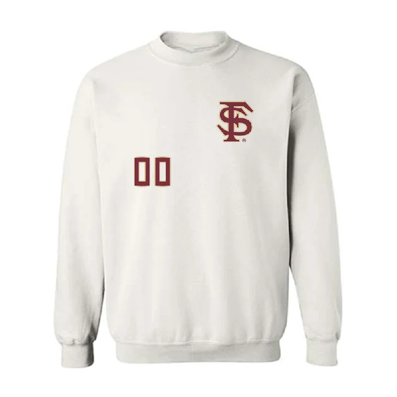 FSU - NCAA Women's Basketball : Ta'Niya Latson - Replica Shersey Crewneck Sweatshirt Hoodie with Lace Feminine Delicate FSU - NCAA Women's Basketball : Ta'Niya Latson - Replica Shersey Crewneck Sweatshirt Hoodie with Lace Feminine Delicate