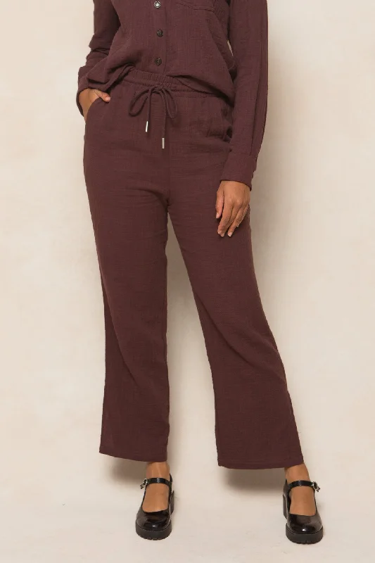 Emerson Pants in Brown - FINAL SALE Casual Plaid Pants