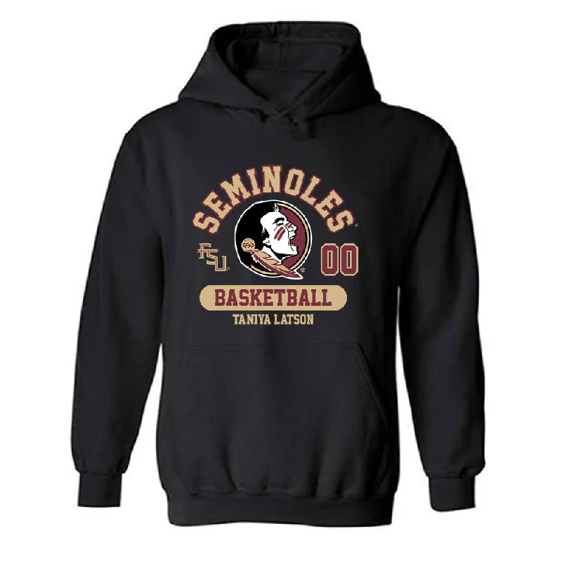 FSU - NCAA Women's Basketball : Ta'Niya Latson - Classic Fashion Shersey Hooded Sweatshirt Hoodie with Puffed Sleeves Voluminous Trendy FSU - NCAA Women's Basketball : Ta'Niya Latson - Classic Fashion Shersey Hooded Sweatshirt Hoodie with Puffed Sleeves Voluminous Trendy