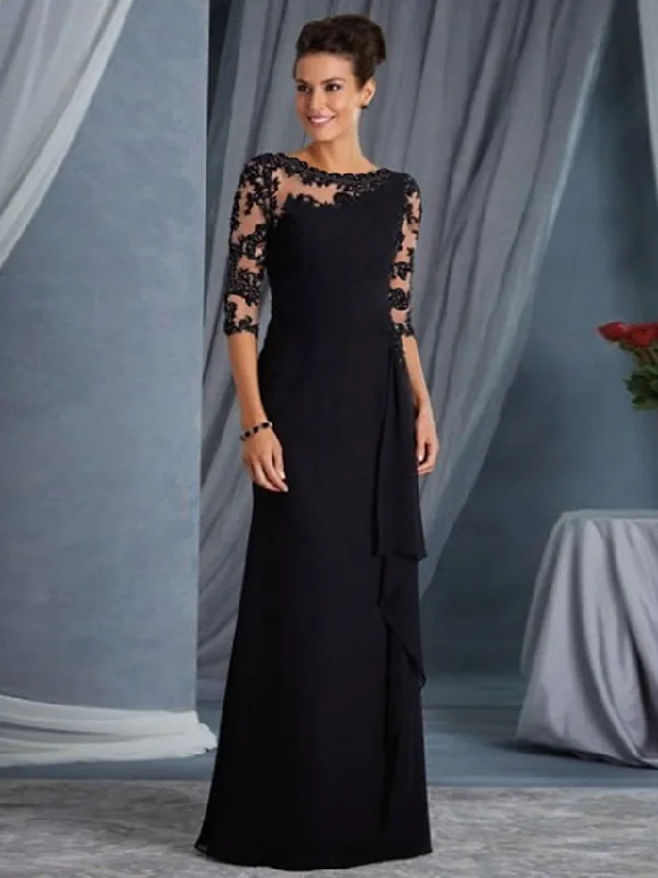 Women's Party Dress Lace Dress Long Dress Maxi Dress Blue Purple Wine Black 3/4 Length Sleeve Pure Color Lace Mesh Patchwork Fall Spring Crew Neck Hot Elegant Party Slim S M L XL XXL A-Line Day Work Women's Party Dress Lace Dress Long Dress Maxi Dress Blue Purple Wine Black 3/4 Length Sleeve Pure Color Lace Mesh Patchwork Fall Spring Crew Neck Hot Elegant Party Slim S M L XL XXL A-Line Day Work