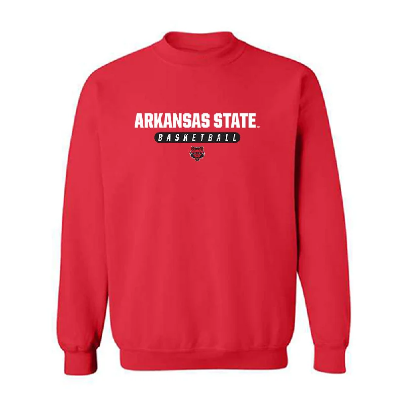 Arkansas State - NCAA Women's Basketball : Nissa Sam-Grant - Classic Shersey Crewneck Sweatshirt Hoodie with Drawcord Adjustable Secure Arkansas State - NCAA Women's Basketball : Nissa Sam-Grant - Classic Shersey Crewneck Sweatshirt Hoodie with Drawcord Adjustable Secure