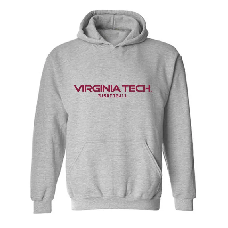 Virginia Tech - NCAA Women's Basketball : Myah Hazelton - Classic Fashion Shersey Hooded Sweatshirt Hoodie with Applique Textured Unique Virginia Tech - NCAA Women's Basketball : Myah Hazelton - Classic Fashion Shersey Hooded Sweatshirt Hoodie with Applique Textured Unique