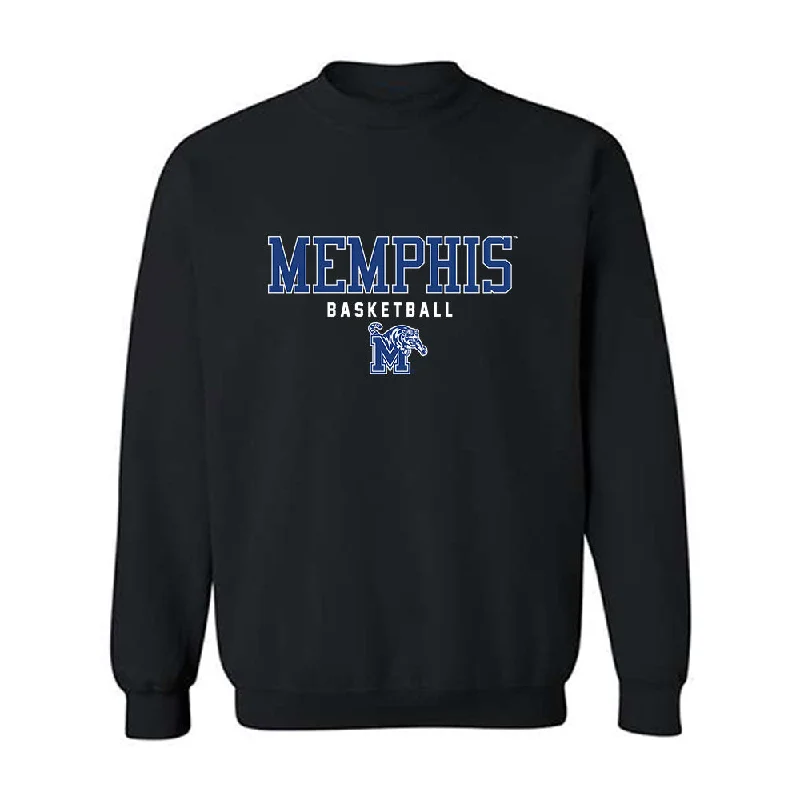 Memphis - NCAA Women's Basketball : Tamya Smith - Crewneck Sweatshirt Hoodie with Monochrome Minimalist Simple Memphis - NCAA Women's Basketball : Tamya Smith - Crewneck Sweatshirt Hoodie with Monochrome Minimalist Simple