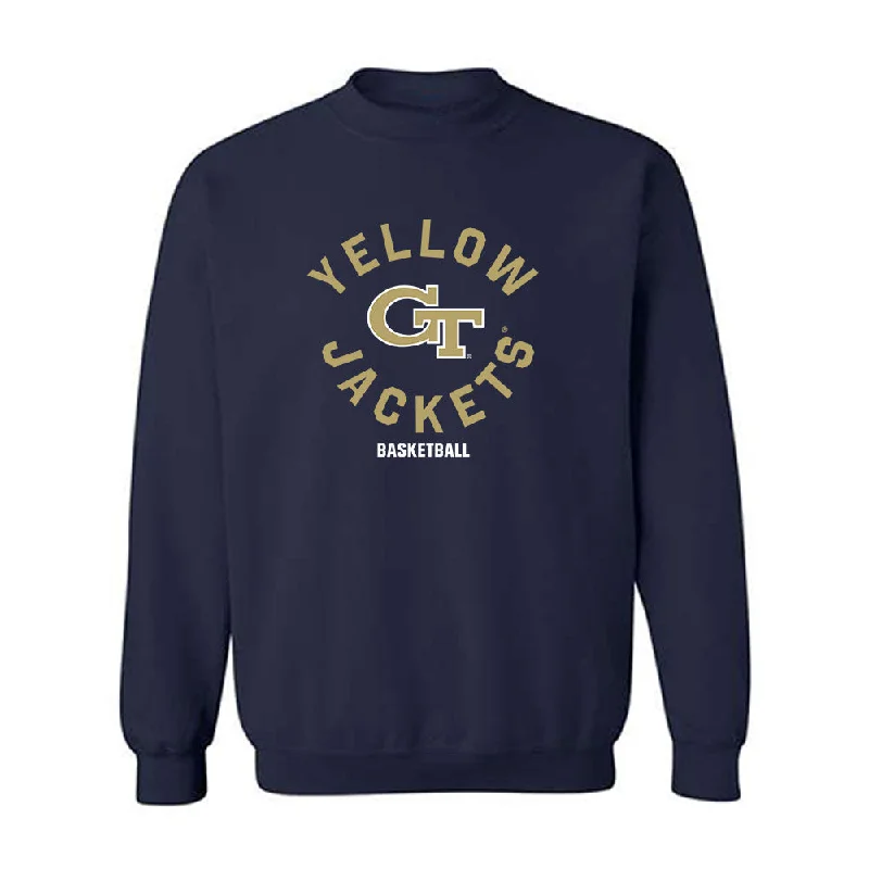 Georgia Tech - NCAA Women's Basketball : Kara Dunn - Classic Fashion Shersey Crewneck Sweatshirt Hoodie with Fur Luxurious Winter Georgia Tech - NCAA Women's Basketball : Kara Dunn - Classic Fashion Shersey Crewneck Sweatshirt Hoodie with Fur Luxurious Winter