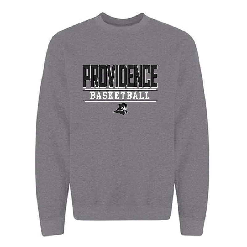 Providence - NCAA Women's Basketball : Marta Morales - Classic Shersey Crewneck Sweatshirt Hoodie with Velcro Closure Adjustable Secure