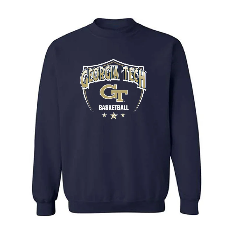 Georgia Tech - NCAA Women's Basketball : Danielle Carnegie - Classic Shersey Crewneck Sweatshirt Hoodie with Cropped Fit Short Trendy Georgia Tech - NCAA Women's Basketball : Danielle Carnegie - Classic Shersey Crewneck Sweatshirt Hoodie with Cropped Fit Short Trendy