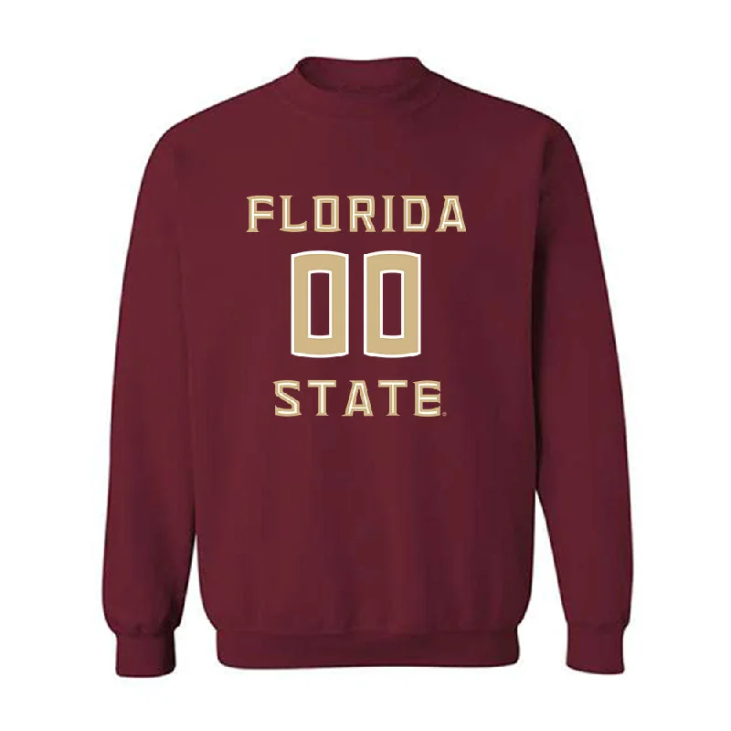 FSU - NCAA Women's Basketball : Ta'Niya Latson - Replica Shersey Crewneck Sweatshirt Hoodie with Reflective Safety Nightwear FSU - NCAA Women's Basketball : Ta'Niya Latson - Replica Shersey Crewneck Sweatshirt Hoodie with Reflective Safety Nightwear