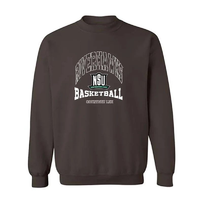 Northeastern State - NCAA Women's Basketball : Courtney Lee - Classic Fashion Shersey Crewneck Sweatshirt Hoodie with Hem Ribbing Snug Secure Northeastern State - NCAA Women's Basketball : Courtney Lee - Classic Fashion Shersey Crewneck Sweatshirt Hoodie with Hem Ribbing Snug Secure