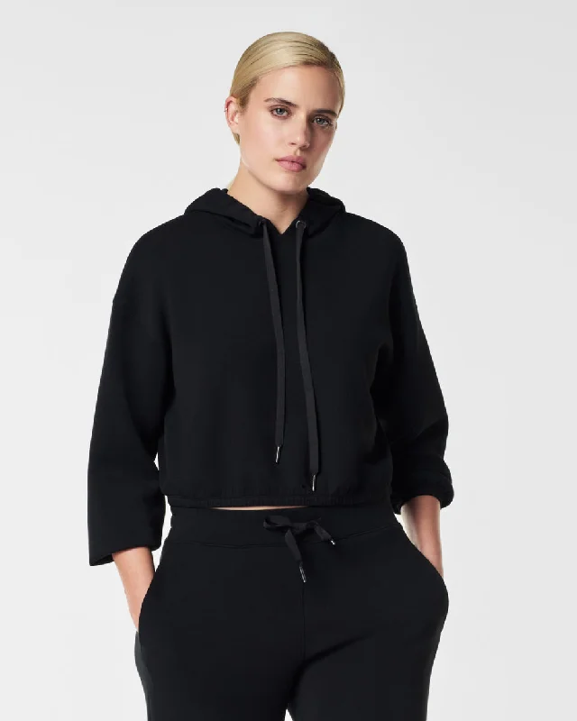 Airessentials Cinched Hoodie Hoodie with Camouflage Military Edgy