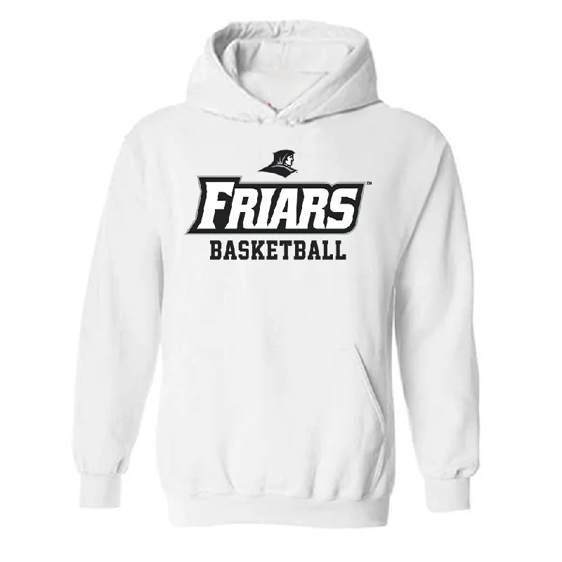 Providence - NCAA Women's Basketball : Marta Morales - Classic Shersey Hooded Sweatshirt Hoodie with Side Slits Relaxed Casual