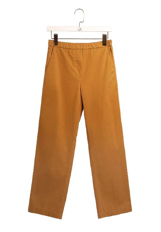 Pants Pili Bbpj602 25-Cappuccino Relaxed High-Waist Trousers