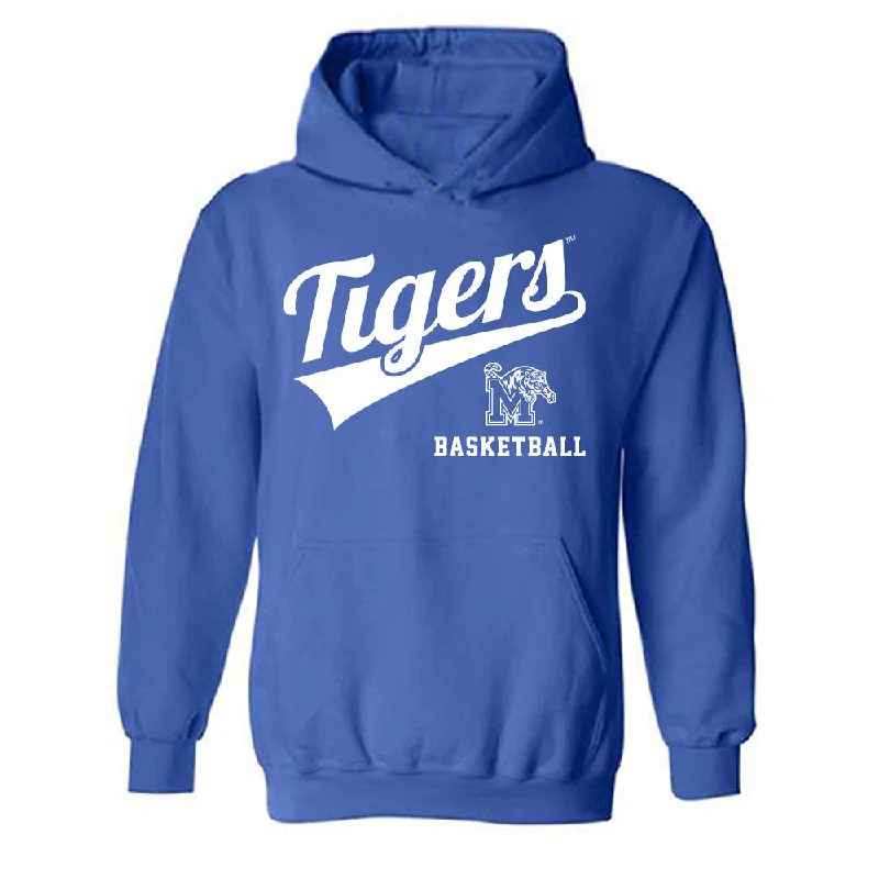 Memphis - NCAA Women's Basketball : Tamya Smith - Classic Shersey Hooded Sweatshirt Hoodie with Longline Fit Extended Stylish
