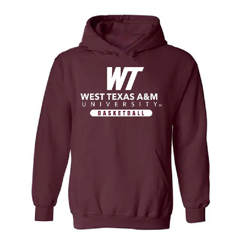 WTAMU - NCAA Women's Basketball : Zoey McBroom - Hooded Sweatshirt Hoodie Crop Top Short Trendy