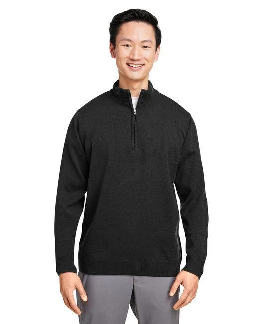 Harriton Unisex Pilbloc Quarter-Zip Sweater M421 Terry Blend Velvet Blend Canvas Blend Harriton Unisex Pilbloc Quarter-Zip Sweater M421 Terry Blend Velvet Blend Canvas Blend