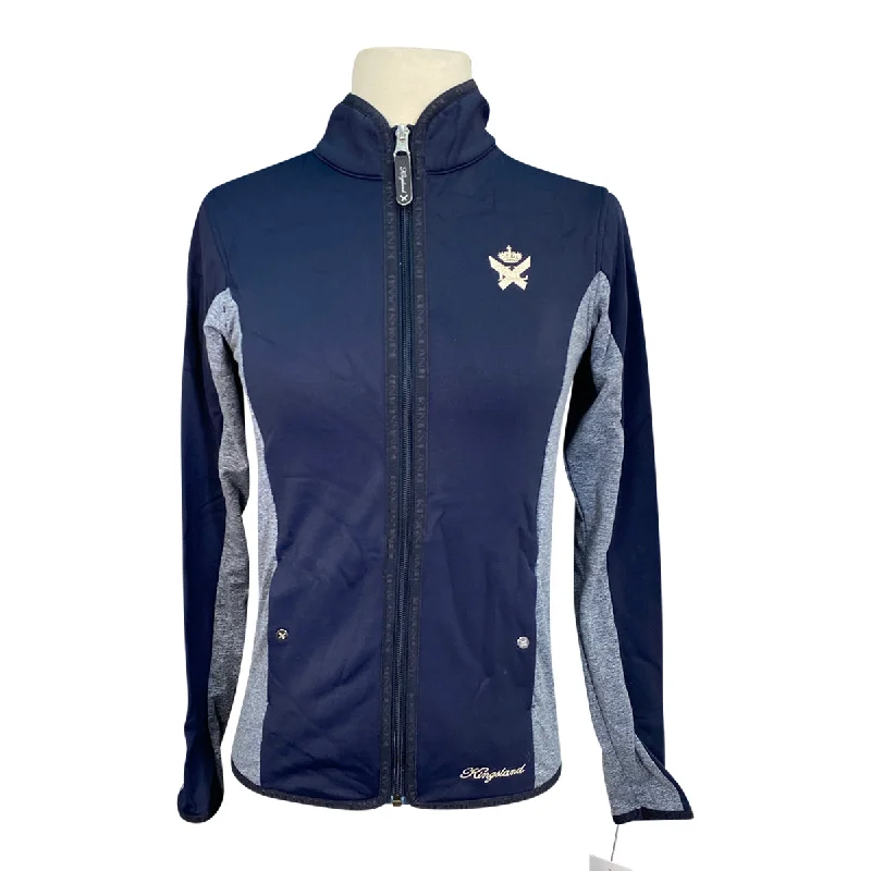 Kingsland Training Jacket in Navy/Heather - Women's Small Mesh Jacket Canvas Jacket Denim Jacket Kingsland Training Jacket in Navy/Heather - Women's Small Mesh Jacket Canvas Jacket Denim Jacket