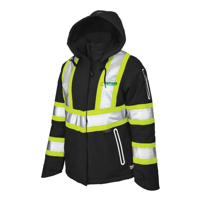 Ladies Insulated Flex Safety Jacket Fleece Jacket Down Jacket Parka