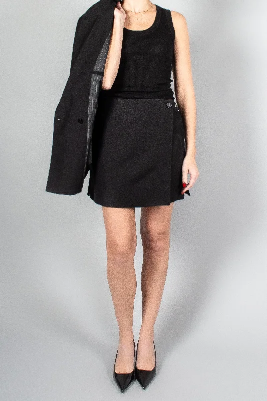 Apiece Apart Marta Mini Skirt linen skirt breathable