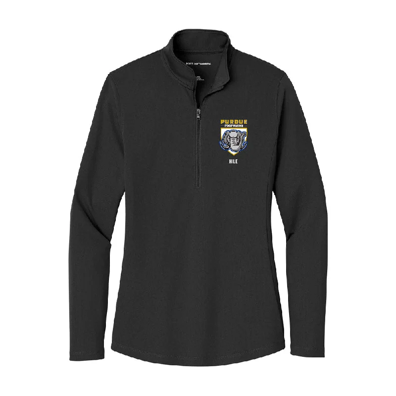 PFW - NCAA Women's Cross Country : Haylee Hile - Women's Lightweight Quarter Zip Jacket Oversized Jacket Tailored Jacket Straight Jacket
