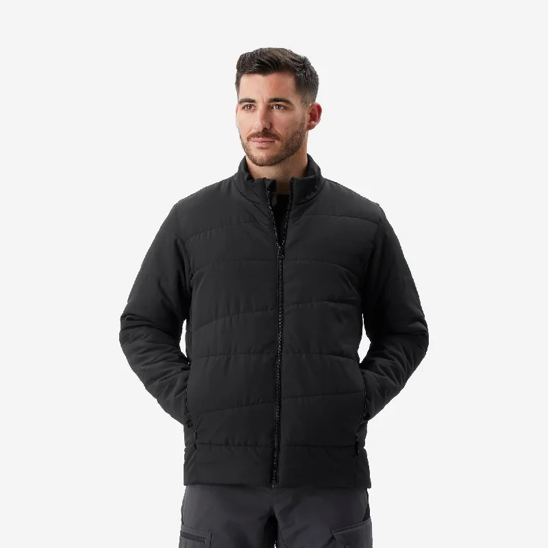 Forclaz Men's Synthetic Mountain Backpacking Padded Jacket - MT50 32°F Fleece Jacket Down Jacket Parka Forclaz Men's Synthetic Mountain Backpacking Padded Jacket - MT50 32°F Fleece Jacket Down Jacket Parka