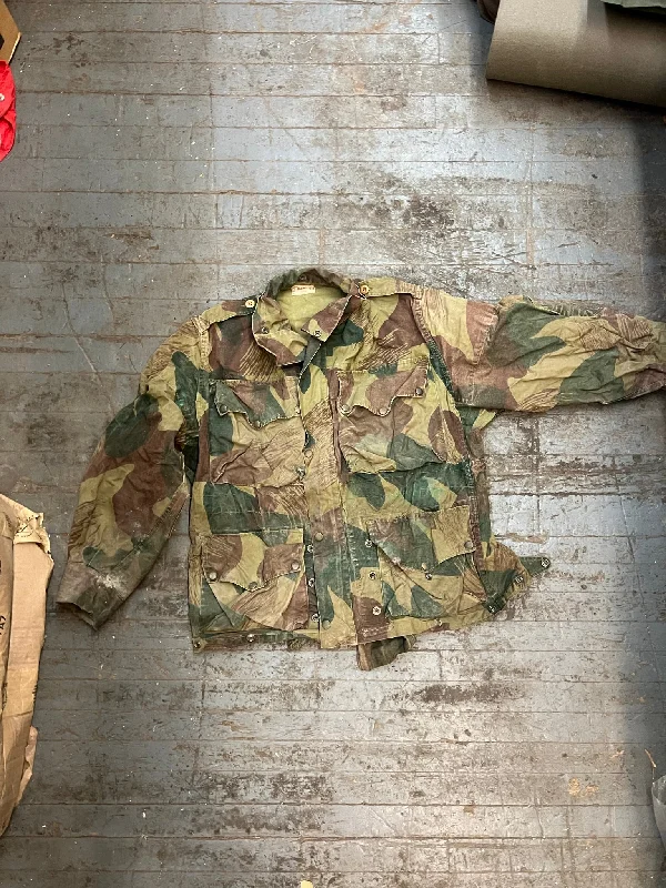 Vintage Belgian Army Para/Dennison Jacket Snapped Jacket Toggled Jacket Drawstring Jacket Vintage Belgian Army Para/Dennison Jacket Snapped Jacket Toggled Jacket Drawstring Jacket