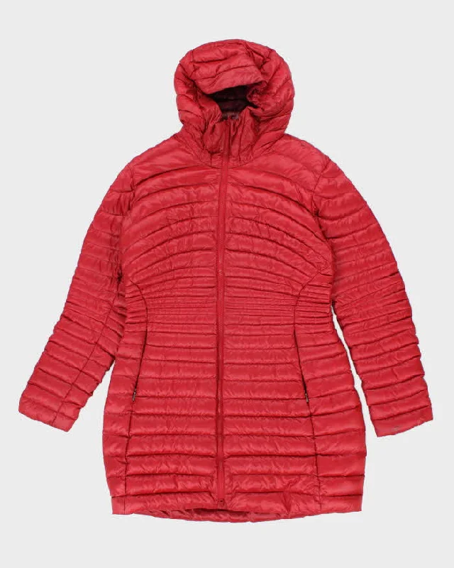 Vintage Women's Arc'teryx Lightweight Hooded Puffer Jacket - L Satin Jacket Silk Jacket Chiffon Jacket