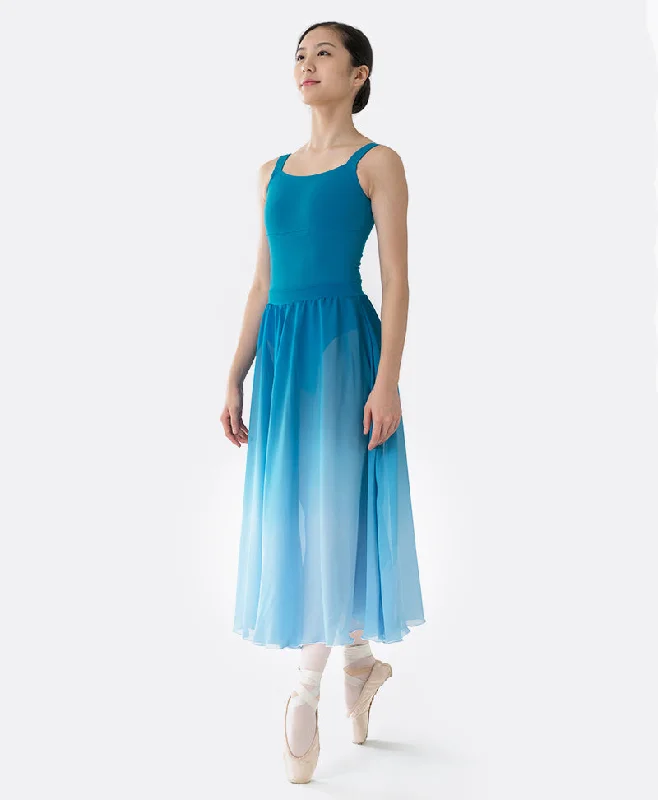 Ombré Practice Skirt<br>[ONLINE EXCLUSIVE] leather skirt refined