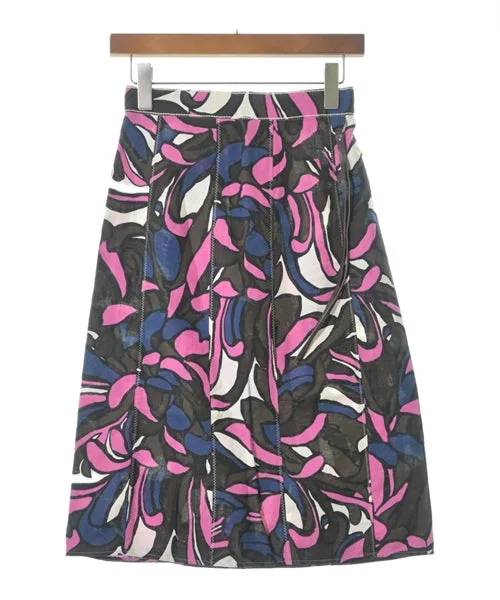 'S Max Mara Knee length skirts ribbed skirt waist