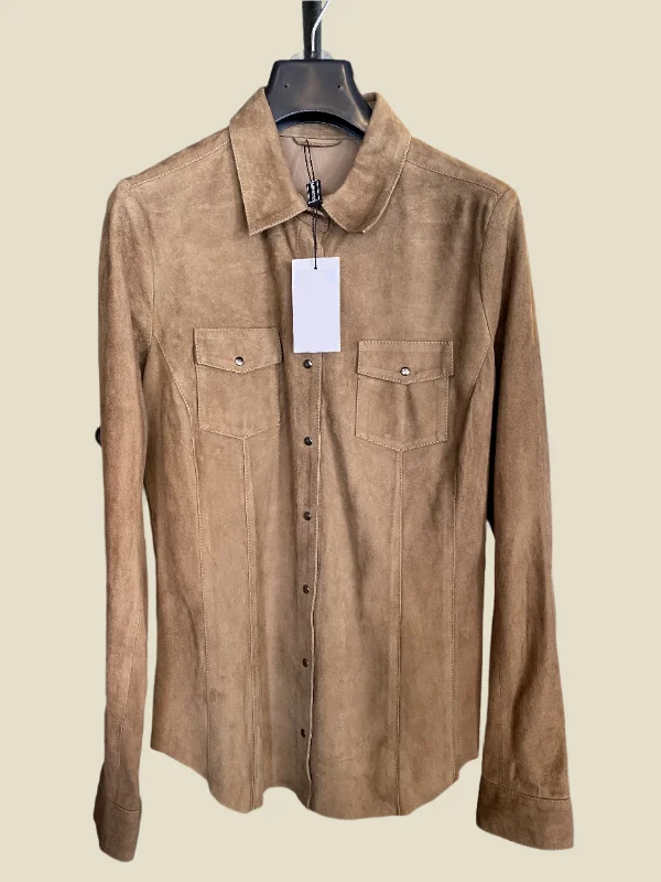 Bergen of Norway Women's Lambskin Suede Shirt Jacket 3712-GN Wool Jacket Cashmere Jacket Tweed Jacket Bergen of Norway Women's Lambskin Suede Shirt Jacket 3712-GN Wool Jacket Cashmere Jacket Tweed Jacket