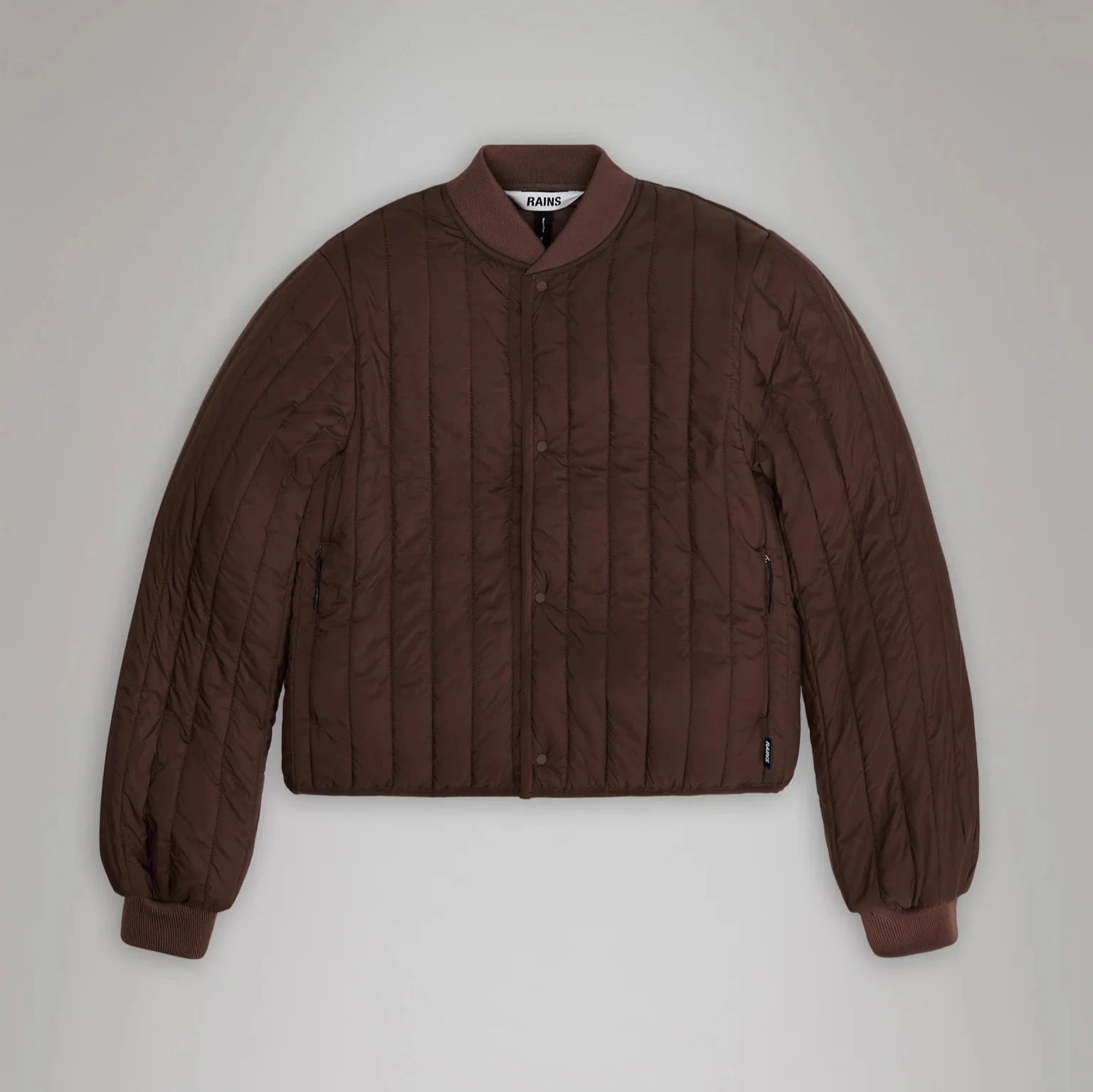 Rains Banja Liner Bomber W Jacket Frame Oversized Jacket Tailored Jacket Straight Jacket