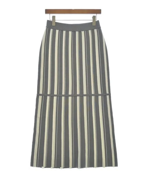 ADAM ET ROPE Long/Maxi length skirts denim skirt classic