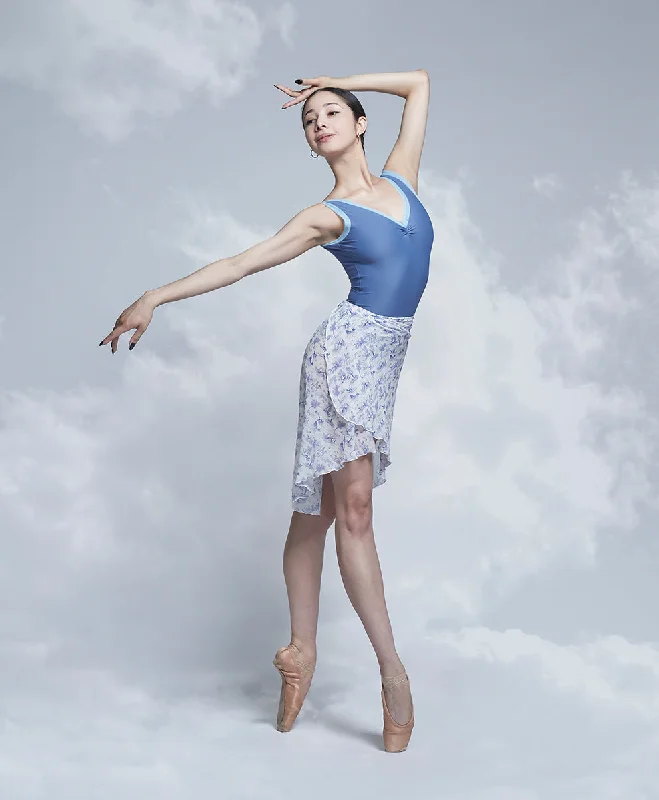 High Low Evolution Wrap Skirt - Toile De Jouy lightweight skirt design