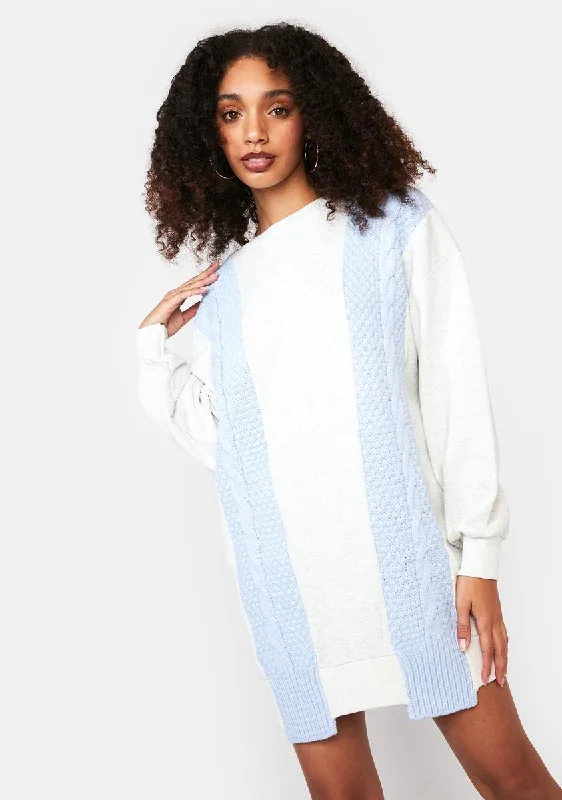 Livin' Easy Sweater Dress Stylish Fashionable Trendy