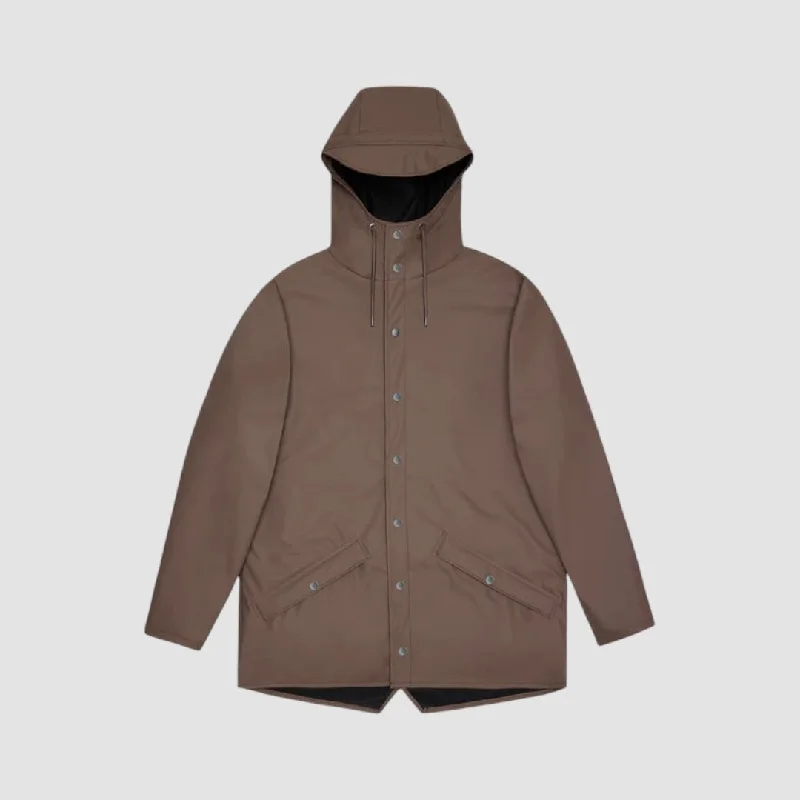 Rains Jacket W3 Shade Stand-Up Collar Roll-Neck Collar Turtle Neck