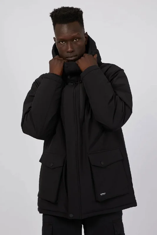 Sidelines Jacket Black Faux Fur Jacket Real Fur Jacket Shearling Jacket