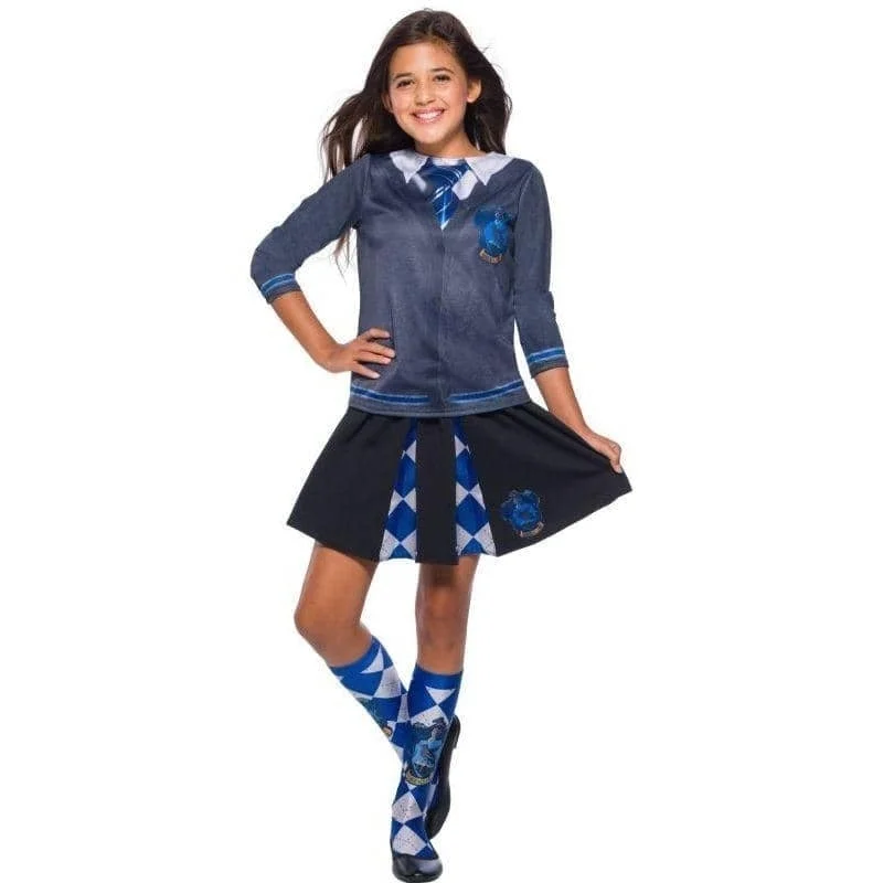 Harry Potter Ravenclaw Costume Girls Skirt leather skirt bold